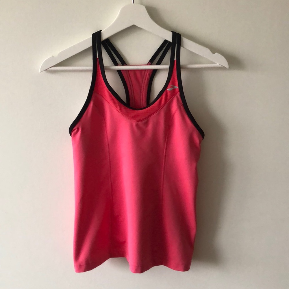 Brooks Epiphany Support Tank Pink Size Small